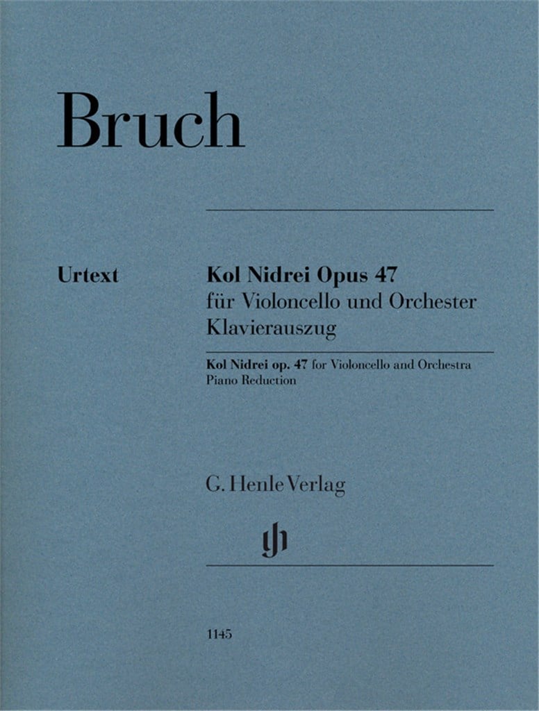 Kol Nidrei Opus 47 for Violoncello and Orchestra